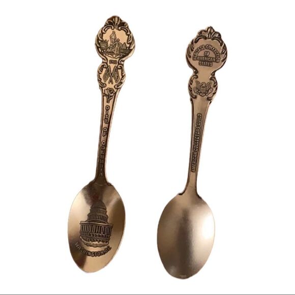 Set of 10 American Collectors’ Guild Washington DC Spoons - Picture 1 of 7